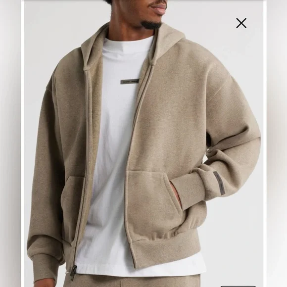 FEAR OF GOD ESSENTIALS Classic Full Zip Up Hoodie BNWT